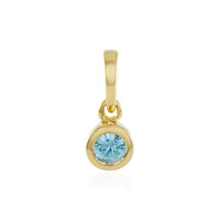 Pendentif en argent et Zircon de Ratanakiri