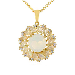 Collier en argent et Opale Welo