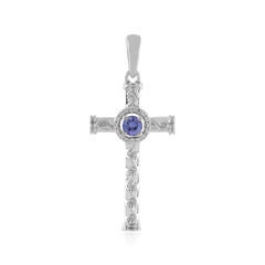 Pendentif en argent et Tanzanite
