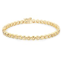 Bracelet en argent et Citrine