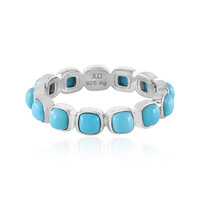 Bague en argent et Turquoise Sleeping Beauty