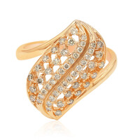 Bague en or et Diamant rose de France SI1 d'Argyle 