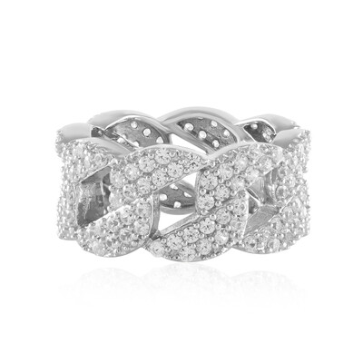 Bague en argent et Zircon