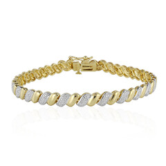 Bracelet en argent et Diamant I3 (I)