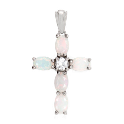 Pendentif en argent et Opale Welo