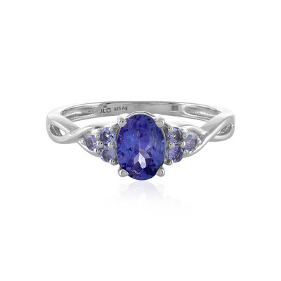 Bague en argent et Tanzanite