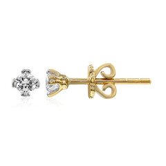 Boucles d'oreilles en or et Diamant SI1 (G)