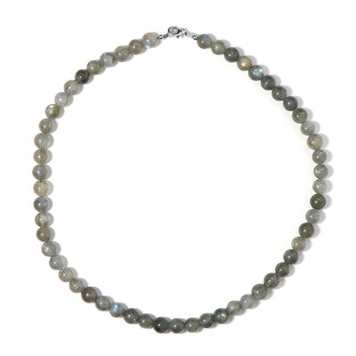 Collier en argent et Labradorite