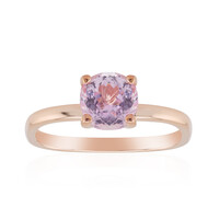 Bague en argent et Kunzite