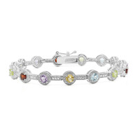 Bracelet en argent et Péridot