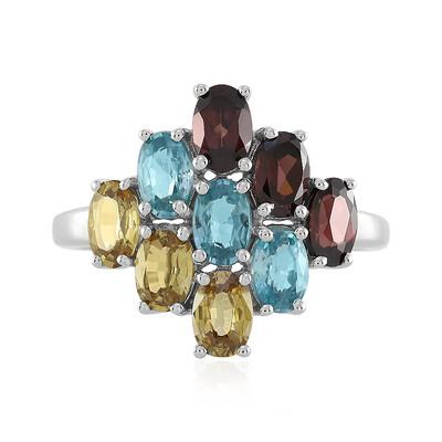 Bague en argent et Zircon de Ratanakiri