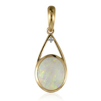 Pendentif en or et Opale de Coober Pedy (Mark Tremonti)