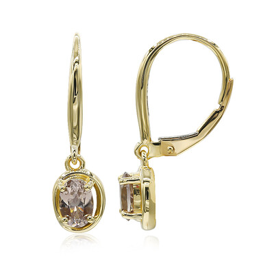 Boucles d'oreilles en or et Zircon Hartsite (Mark Tremonti)