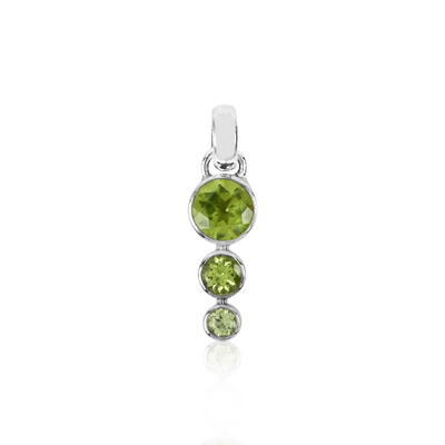 Pendentif en argent et Péridot