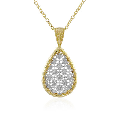 Collier en argent et Diamant I3 (I)