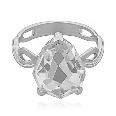 Bague en argent et Quartz blanc (TPC)