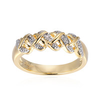 Bague en laiton et Diamant I3 (I) (Juwelo Style)