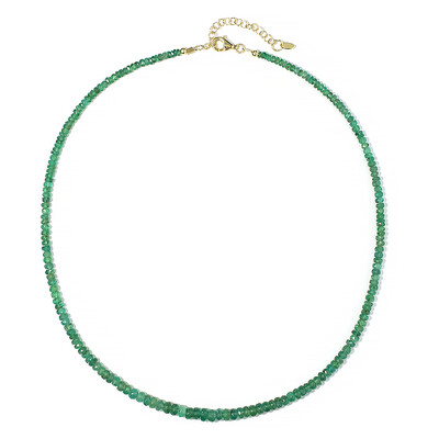 Collier en argent et Emeraude de Zambie