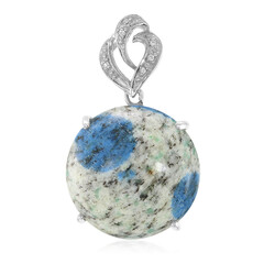 Pendentif en argent et Azurite du K2