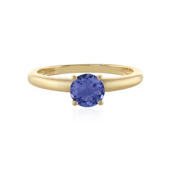 Bague en or et Tanzanite non chauffée
