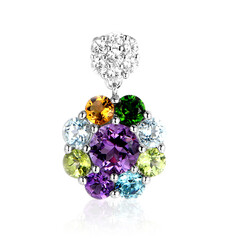 Pendentif en argent et Améthyste