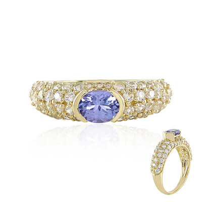 Bague en or et Tanzanite