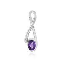 Pendentif en argent et Améthyste de Sibérie