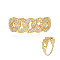 Bague en argent et Zircon