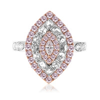 Bague en or et Diamant rose I1 (CIRARI)