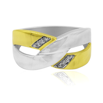 Bague en argent et Diamant I1 (G) (Annette)