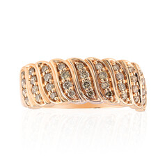 Bague en or et Diamant rose de France SI1 d'Argyle 
