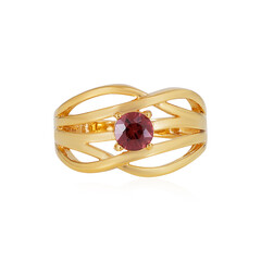 Bague en argent et Zircon rose