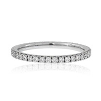 Bague en platine et Diamant SI