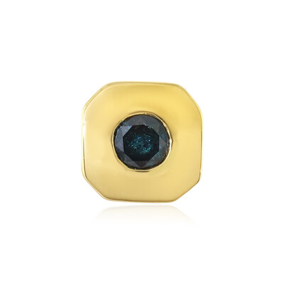 Pendentif en argent et Diamant bleu I3 (MONOSONO COLLECTION)