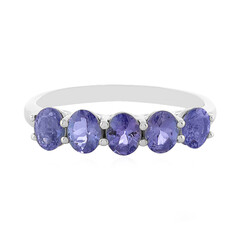 Bague en argent et Tanzanite