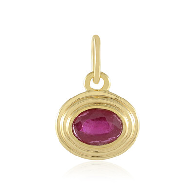 Pendentif en argent et Rubis de Bemainty