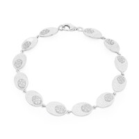 Bracelet en argent et Zircon