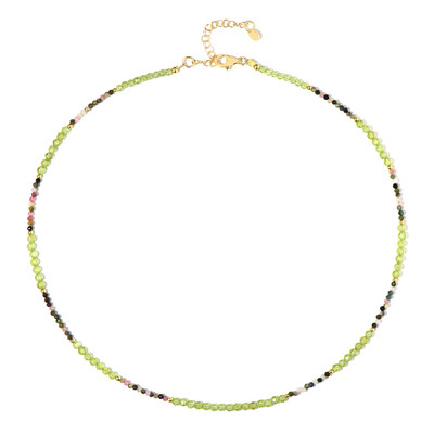 Collier en argent et Péridot