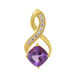 Pendentif en argent et Améthyste