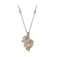 Collier en or et Diamant SI2 jaune (CIRARI)