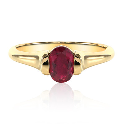 Bague en or et Rubellite (Tenner Diniz)
