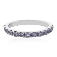 Bague en argent et Tanzanite