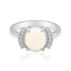 Bague en argent et Opale Welo