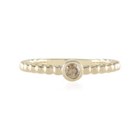 Bague en or et Diamant champagne I3 (de Melo)