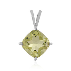 Pendentif en argent et Quartz citron