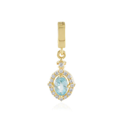 Pendentif en argent et Zircon de Ratanakiri