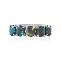 Bague en argent et Opale Mezezo
