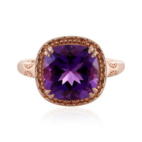 Bague en argent et Améthyste du Maroc