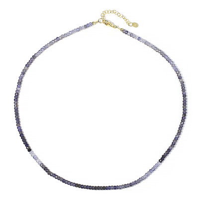 Collier en argent et Iolite