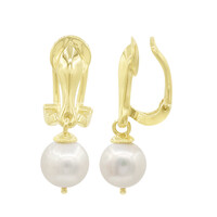 Clip d'oreille en argent et Perle de culture d'eau douce (TPC)